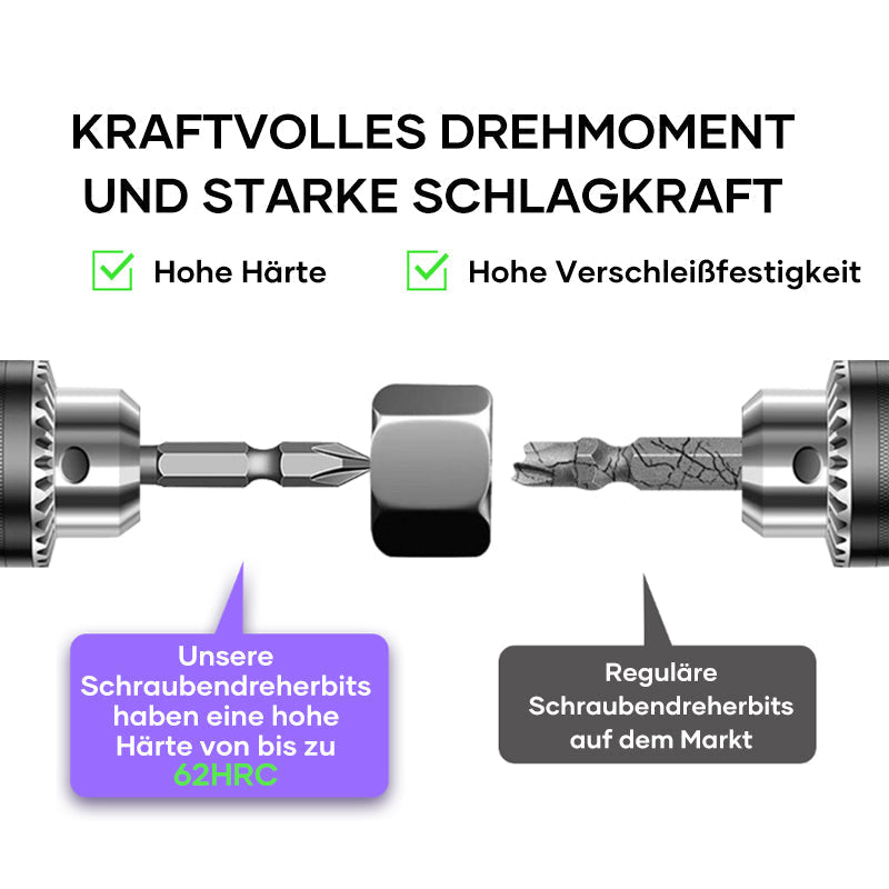 Alpenwolken - Verbesserte Rutschfeste Stoßfeste Bohrer(6-teiliges Set)