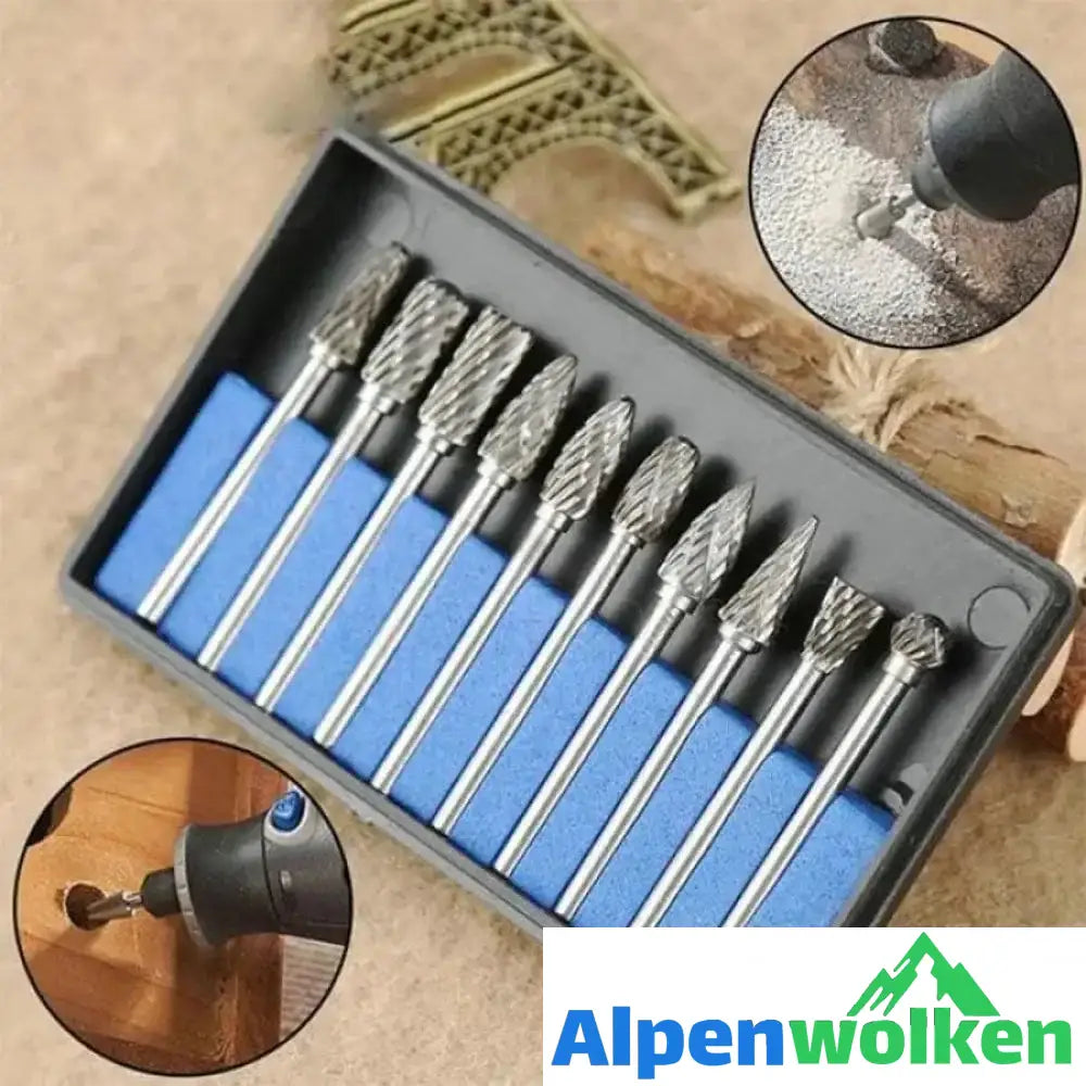 Alpenwolken - 10 in 1 Wolframstahl-Schleifkopf (10PCS)🔥🔥🔥