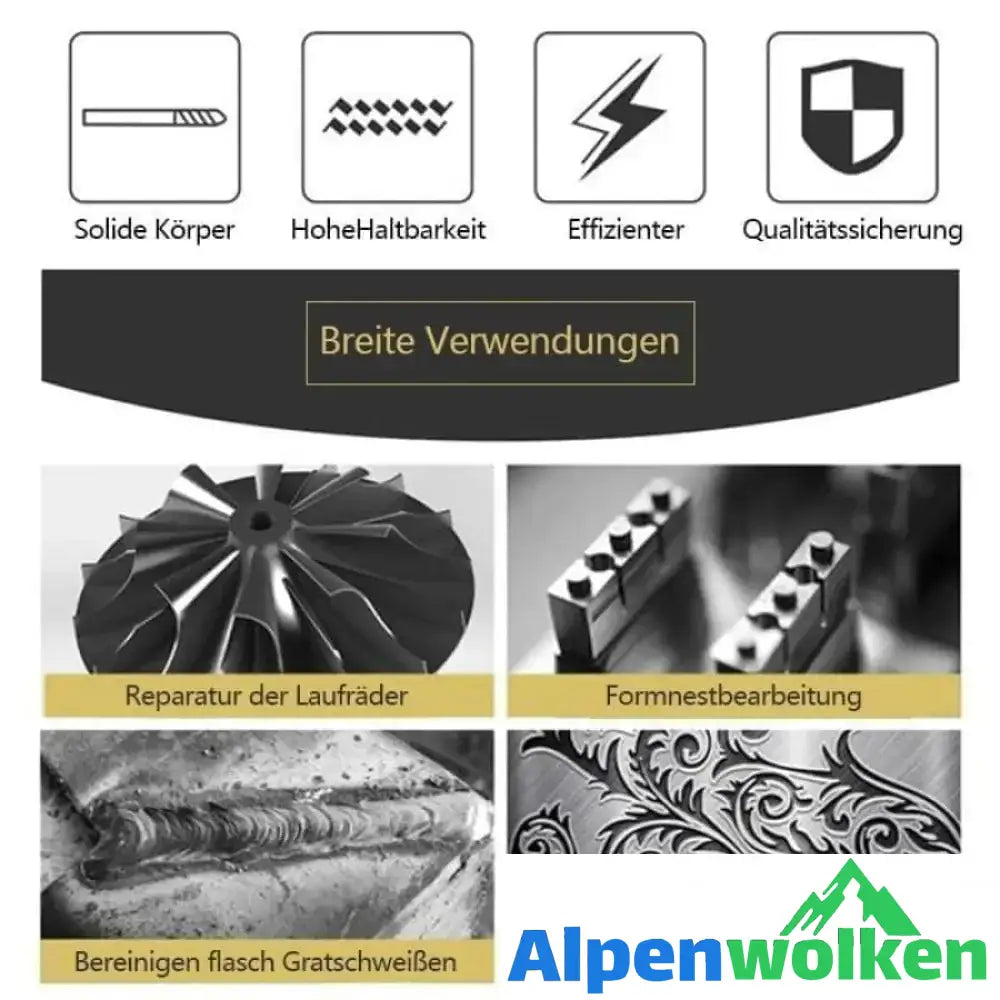 Alpenwolken - 10 in 1 Wolframstahl-Schleifkopf (10PCS)🔥🔥🔥