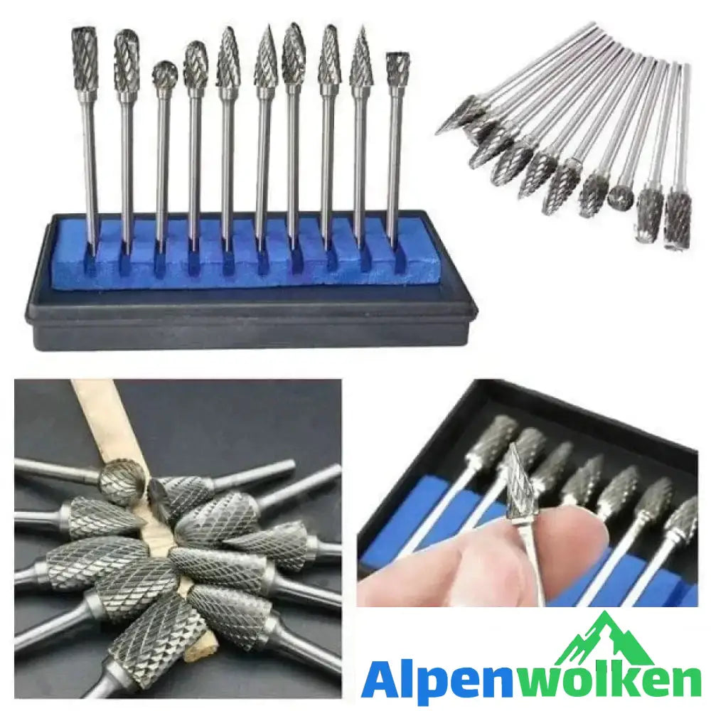 Alpenwolken - 10 in 1 Wolframstahl-Schleifkopf (10PCS)🔥🔥🔥