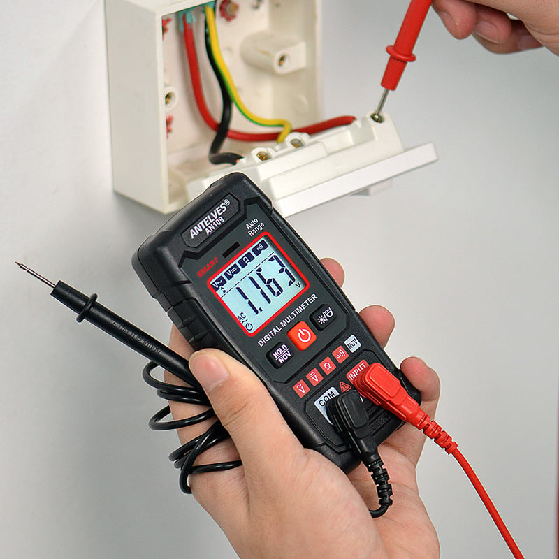 Alpenwolken - Verbessertes EBTN LCD-Multimeter Einfaches Ablesen und Messen