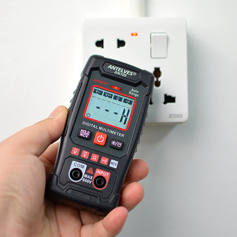 Alpenwolken - Verbessertes EBTN LCD-Multimeter Einfaches Ablesen und Messen