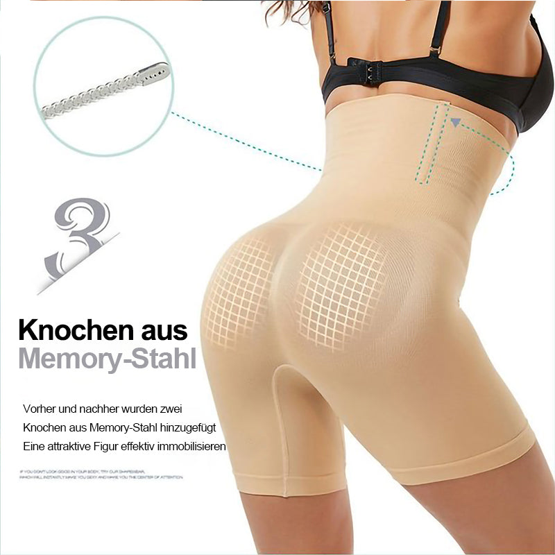 Alpenwolken - Bauchregulierende Hose mit hoher Taille