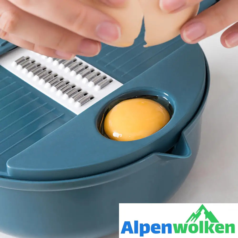 Alpenwolken - 12-in-1 multifunktionaler Gemüseschneider