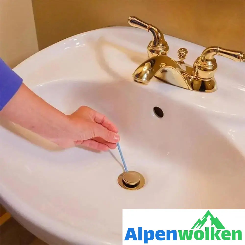 Alpenwolken - 12/Set Rohrreinigungsstäbchen Öldekontamination Küche Toilette Badewanne Abflussreiniger