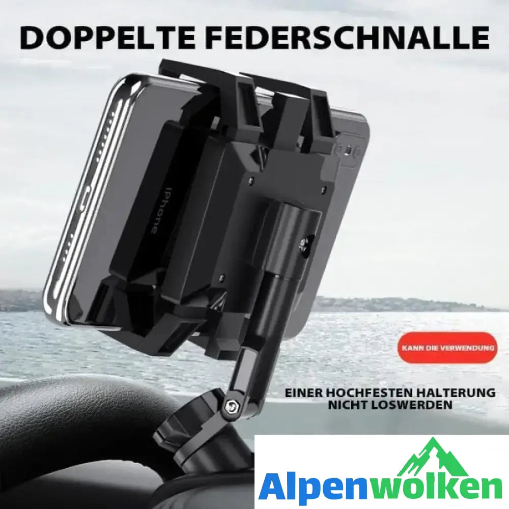 Alpenwolken - 1200 Grad Handyshalterung für Auto