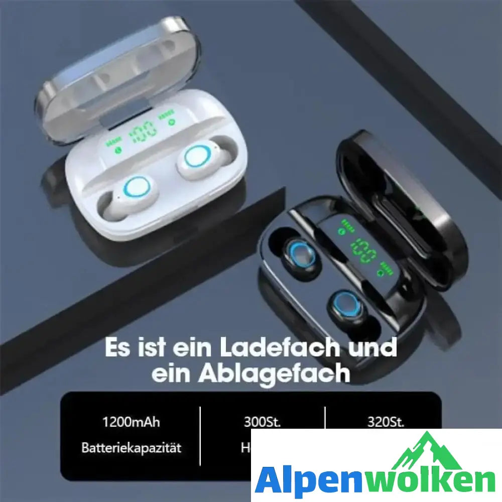 Alpenwolken - 1200mAh Bluetooth-Kopfhörer