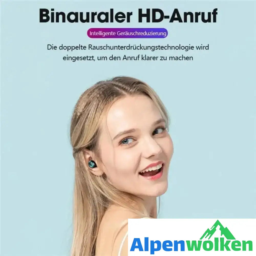 Alpenwolken - 1200mAh Bluetooth-Kopfhörer