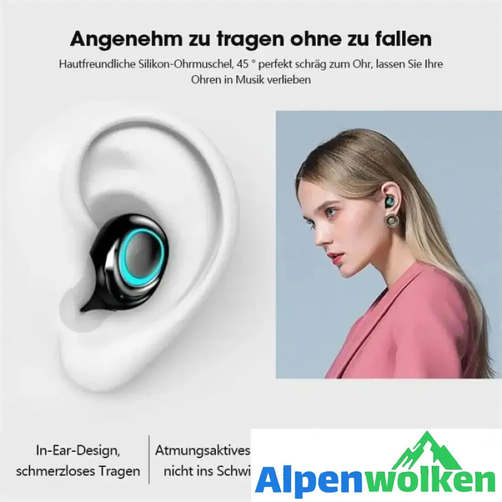 Alpenwolken - 1200mAh Bluetooth-Kopfhörer