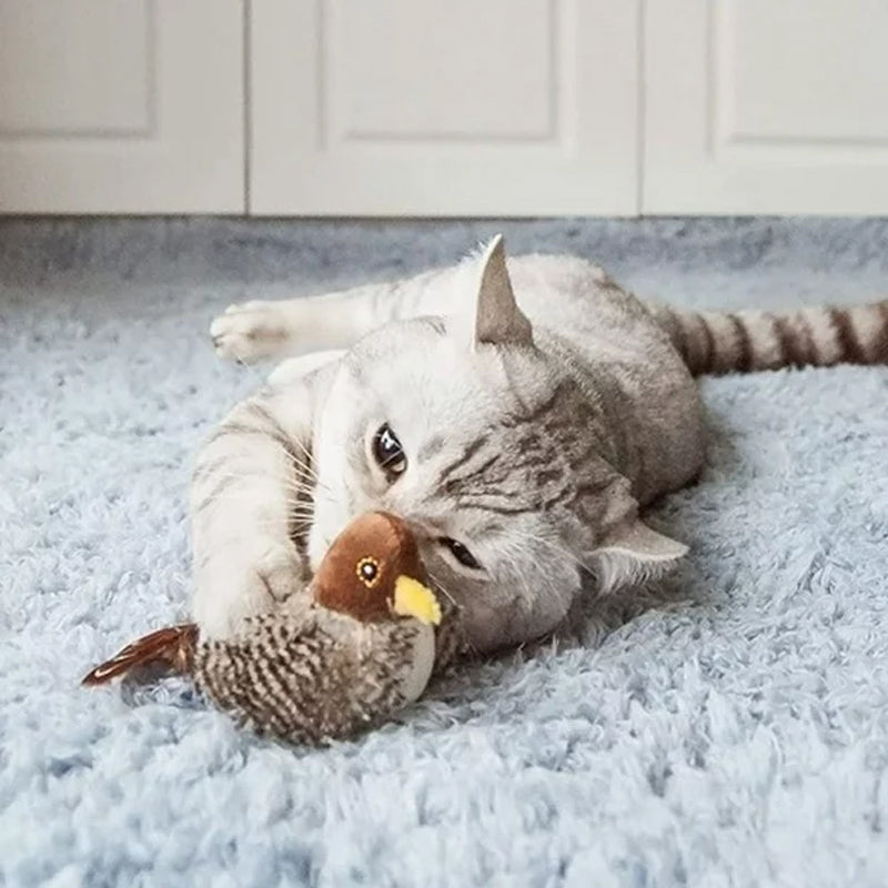 Alpenwolken - Katzenspielzeug - Simulierter zwitschernder Vogel