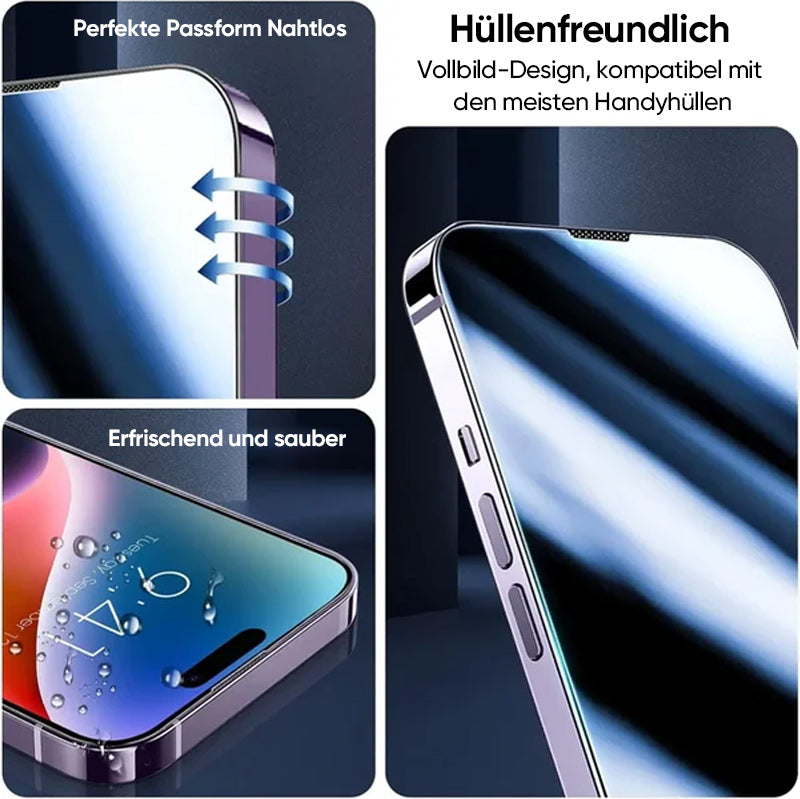 Alpenwolken - Automatisch ausrichtende Displayschutzbox für iPhone