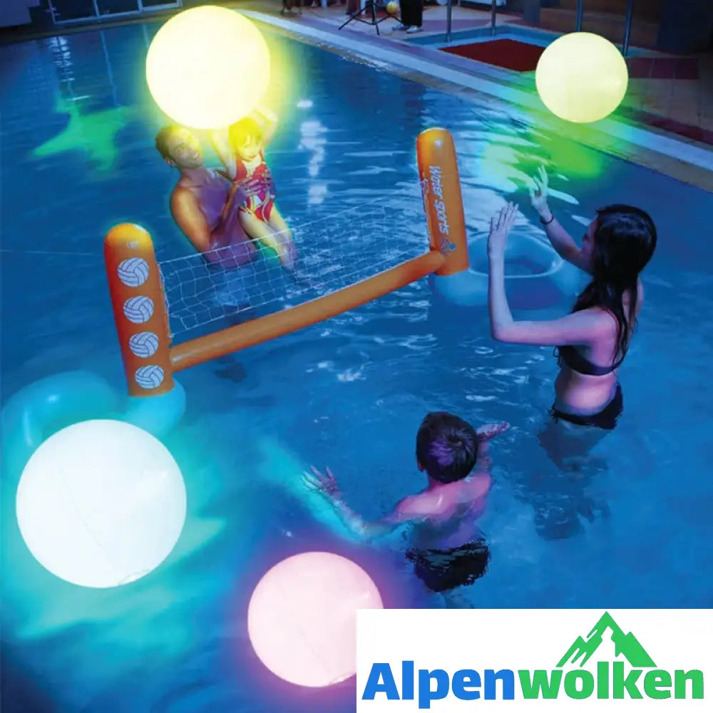 Alpenwolken - 16 Farben leuchtendes Wasserball-LED-Licht