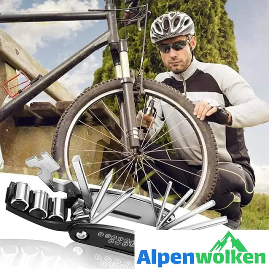 Alpenwolken - 16 in 1 MULTIFUNKTIONS-REPARATUR WERKZEUG