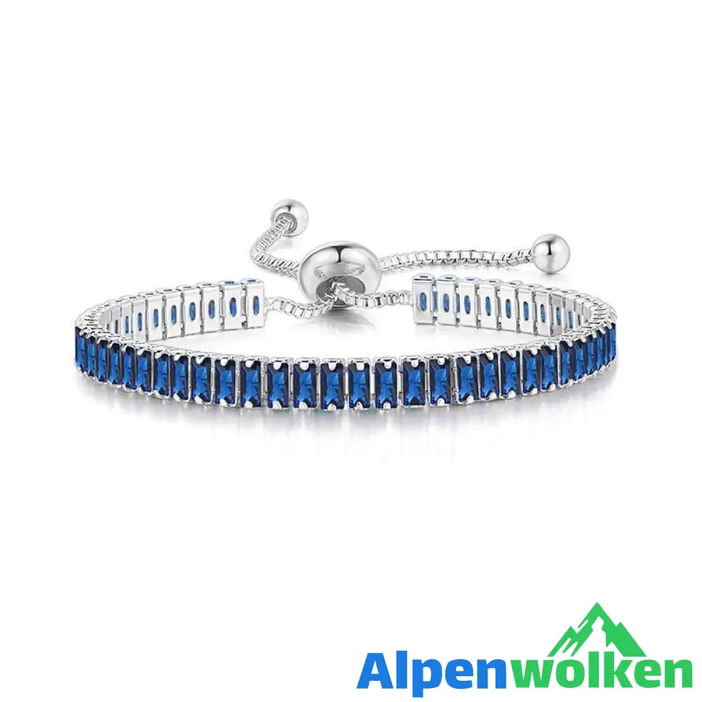 Alpenwolken - 18 Karat vergoldetes Zirkonia-Armband