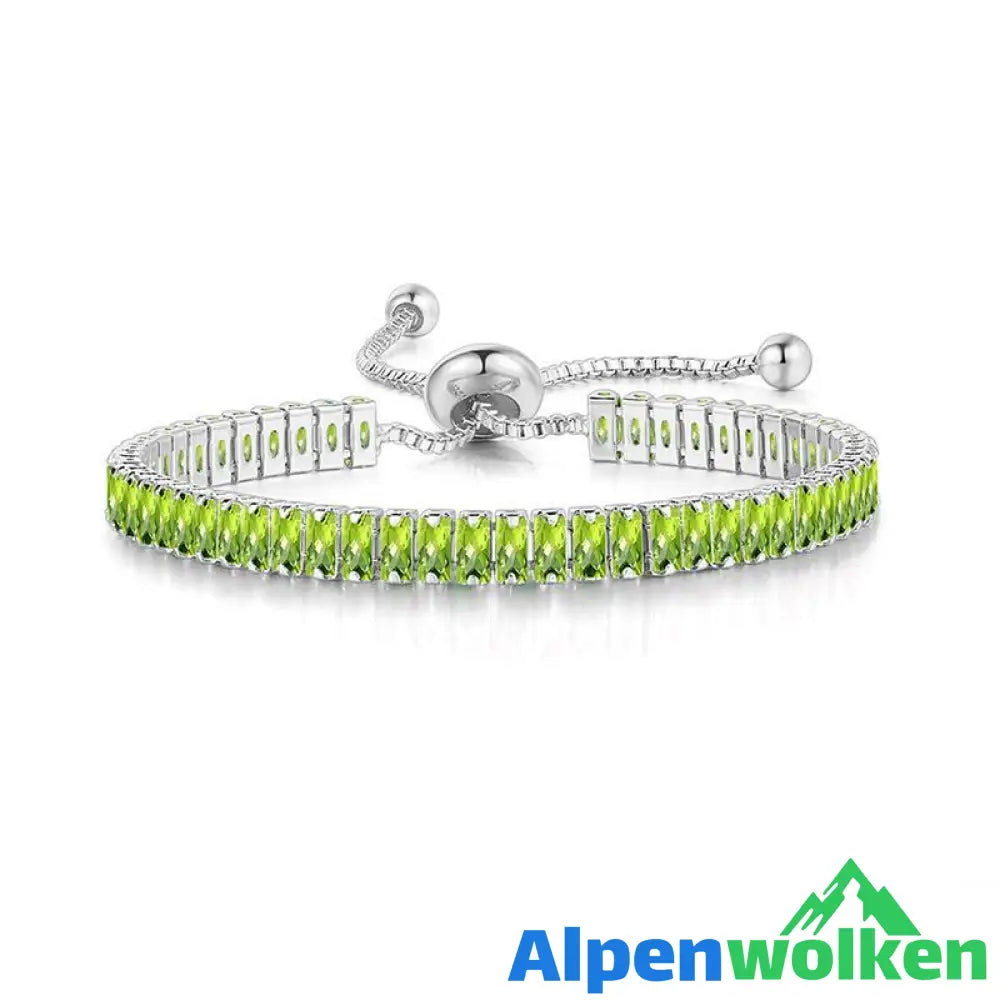 Alpenwolken - 18 Karat vergoldetes Zirkonia-Armband