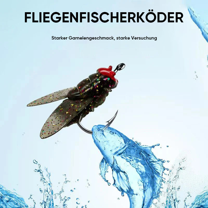 Alpenwolken - Bionischer Köder zum Fliegenfischen