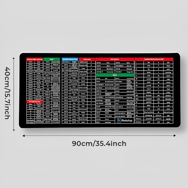 Alpenwolken - Anti-Rutsch-Tastatur-Pad