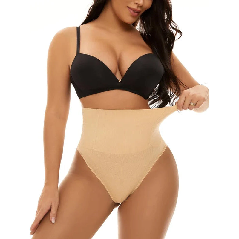 Alpenwolken - Bauchkontrollierender Shapewear-Tanga