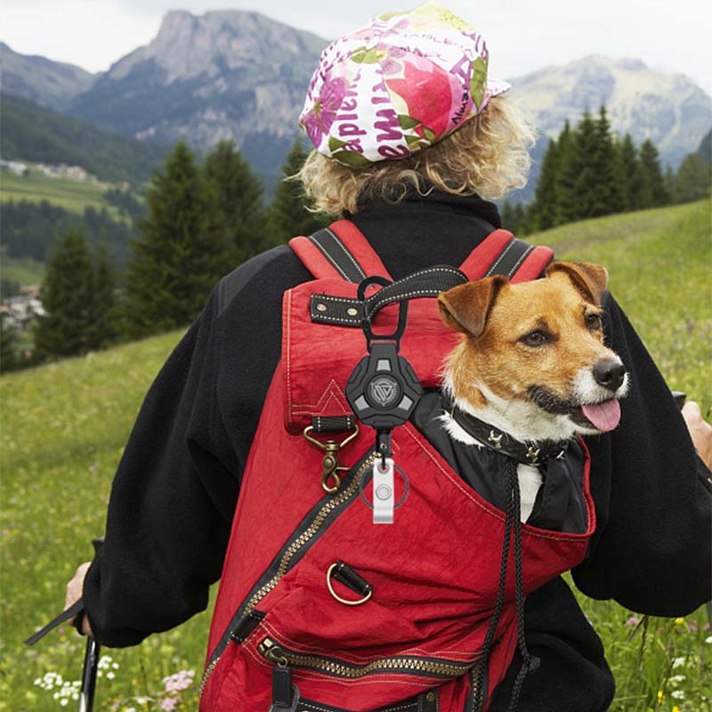 Alpenwolken - Schwerer einziehbarer Schlüsselanhänger