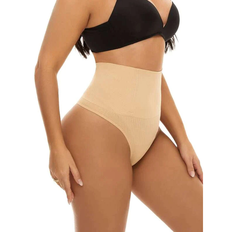 Alpenwolken - Bauchkontrollierender Shapewear-Tanga