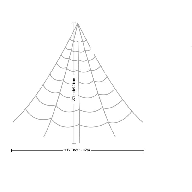 Alpenwolken - Hängelampe mit Spinnennetz-Design für Raumdekoration