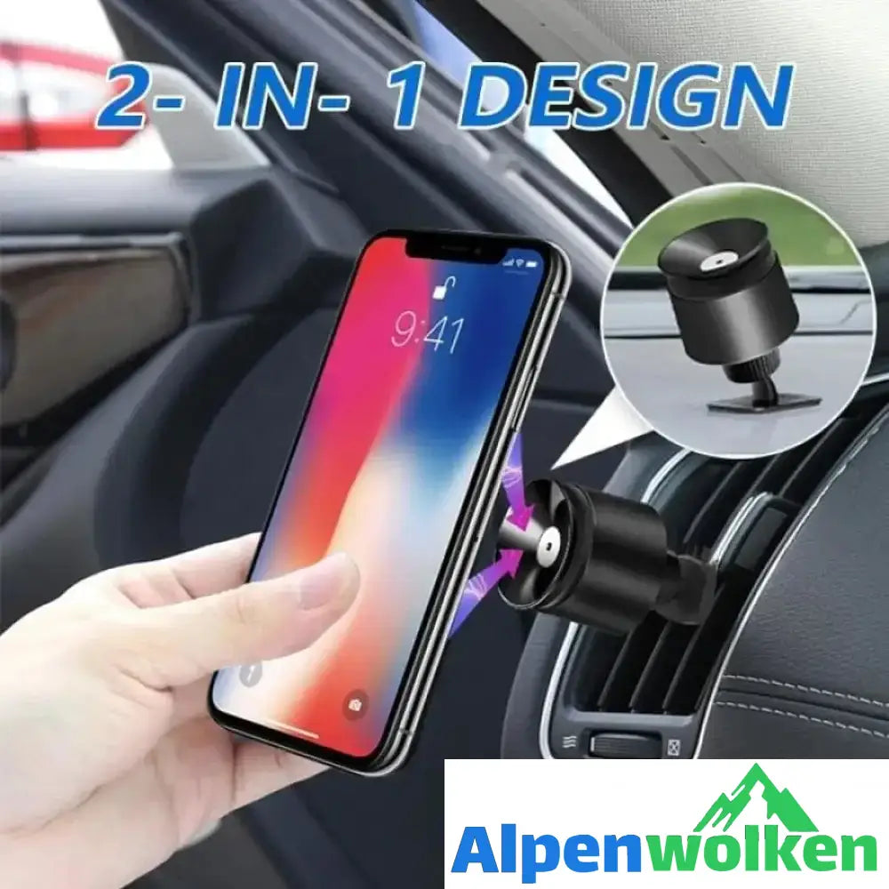 Alpenwolken - 2-in-1-Autotelefonhalter