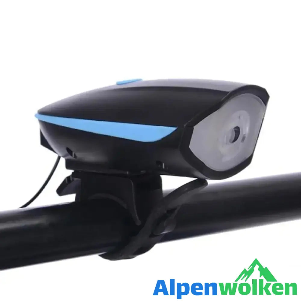 Alpenwolken - 2- in- 1 Fahrrad USB Horn Frontleuchte