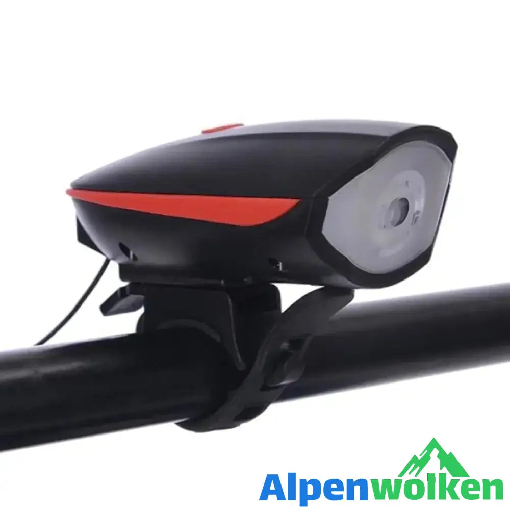 Alpenwolken - 2- in- 1 Fahrrad USB Horn Frontleuchte