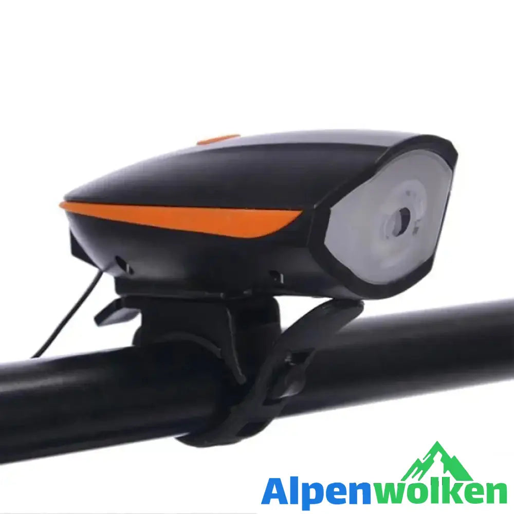 Alpenwolken - 2- in- 1 Fahrrad USB Horn Frontleuchte