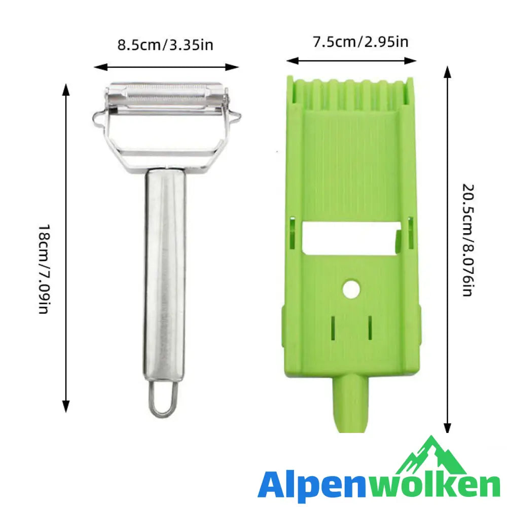 Alpenwolken - 2-in-1-Häcksler & Schneidemaschine