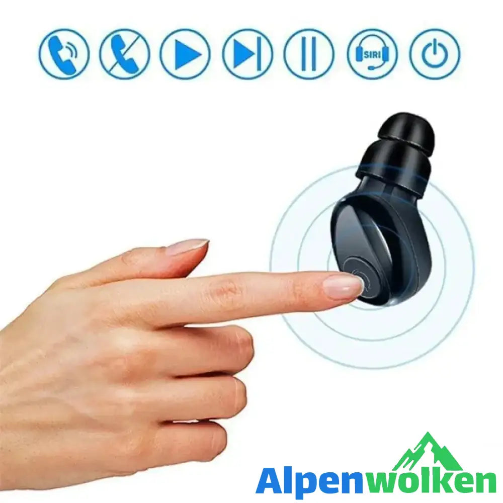 Alpenwolken - 2-in1 Bluetooth-Headset & Externer Akku