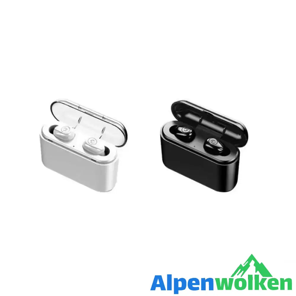 Alpenwolken - 2-in1 Bluetooth-Headset & Externer Akku