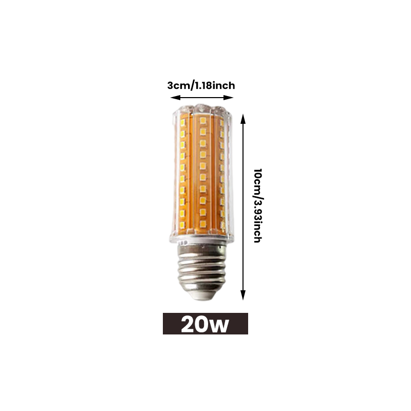 Alpenwolken - Dreifarbige LED-Energiesparlampen