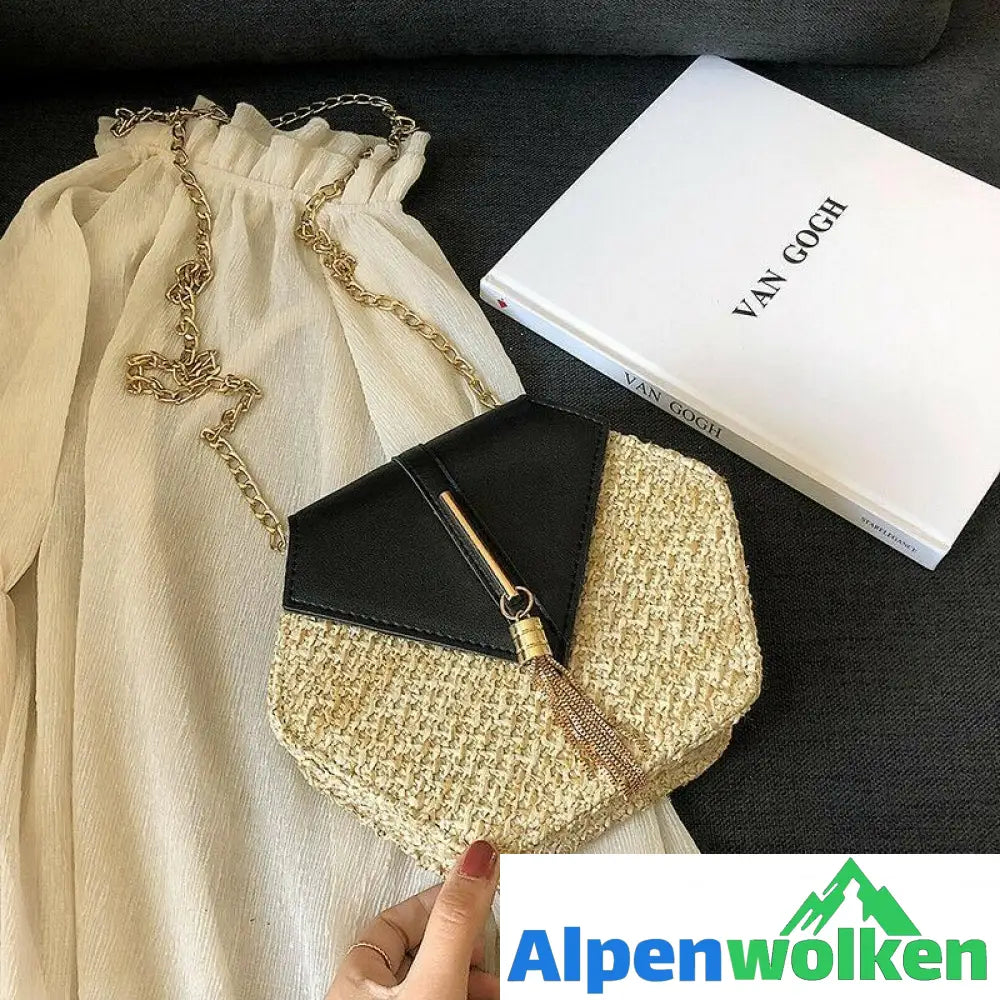 Alpenwolken - 2019 neue geflochtene Handtasche