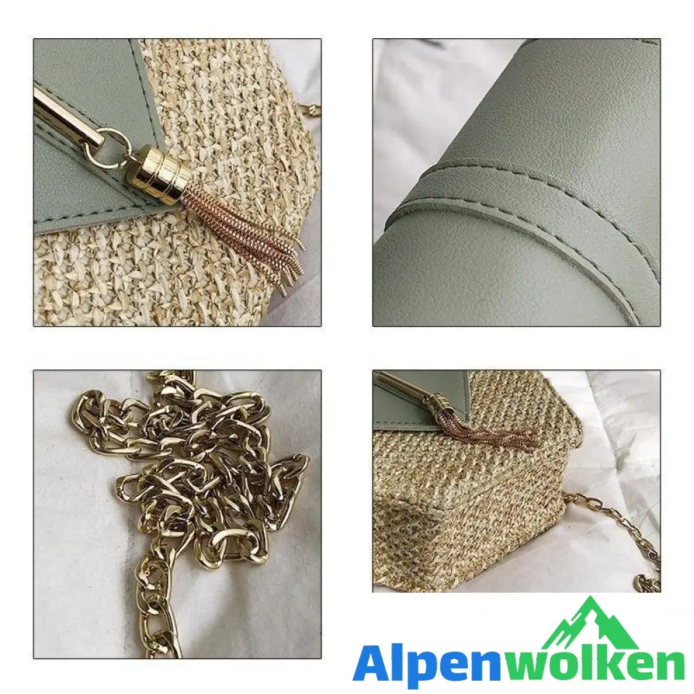 Alpenwolken - 2019 neue geflochtene Handtasche