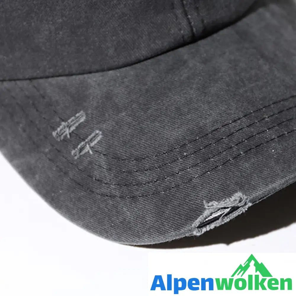 Alpenwolken - 2020 neue Netzausschnitt Pferdeschwanz Baseballkappe