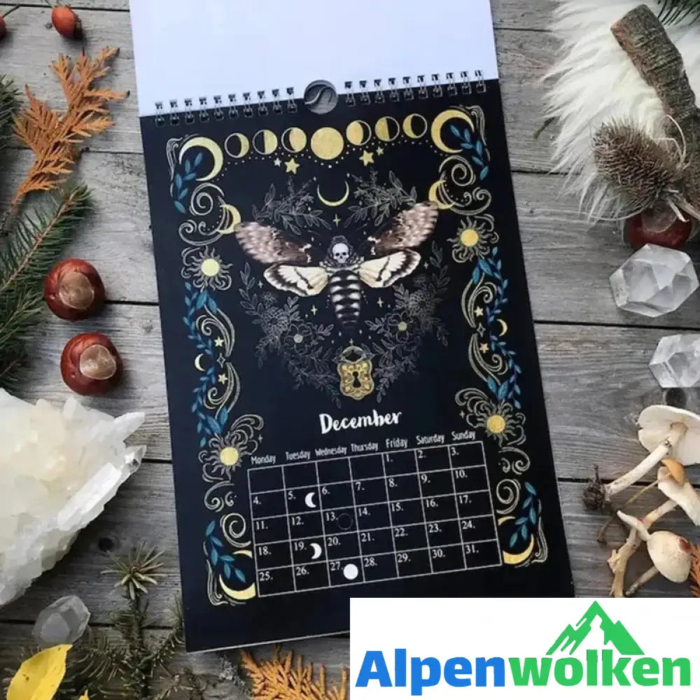 Alpenwolken - 2023 Dunkelelfen-Kalender