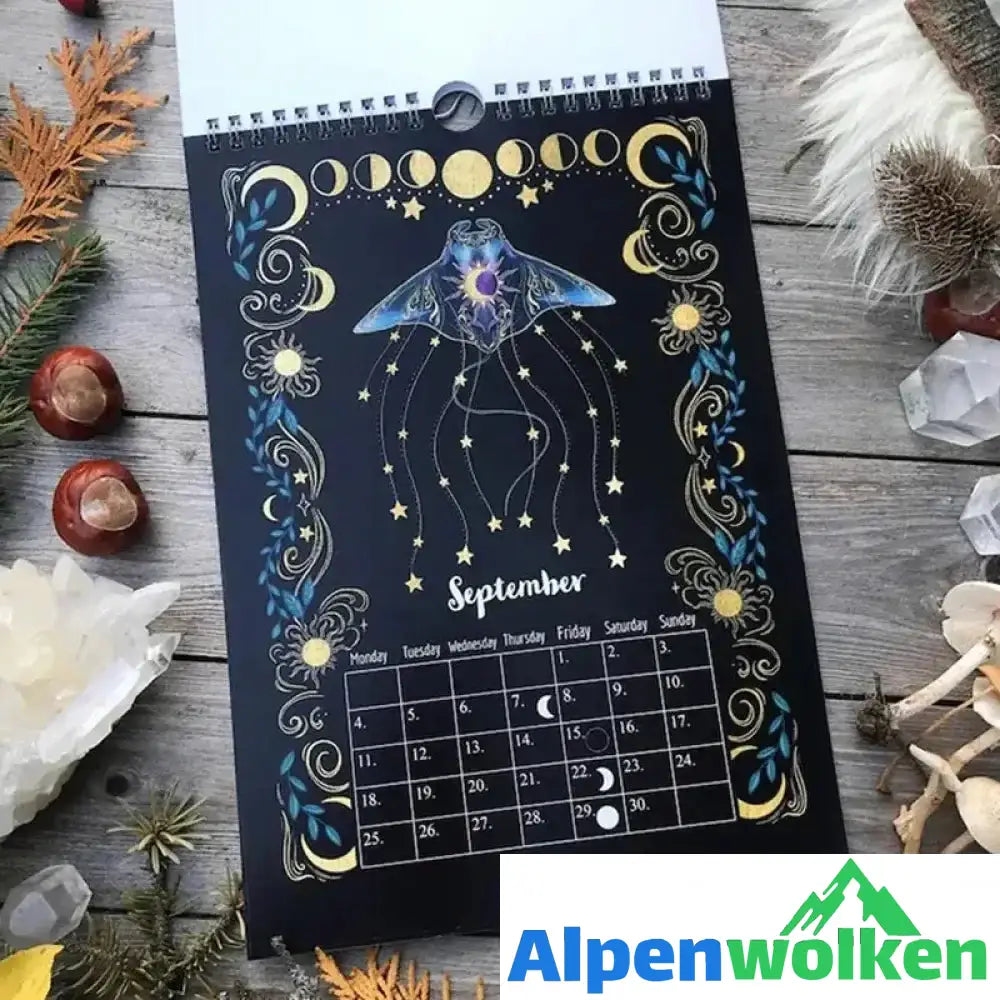 Alpenwolken - 2023 Dunkelelfen-Kalender