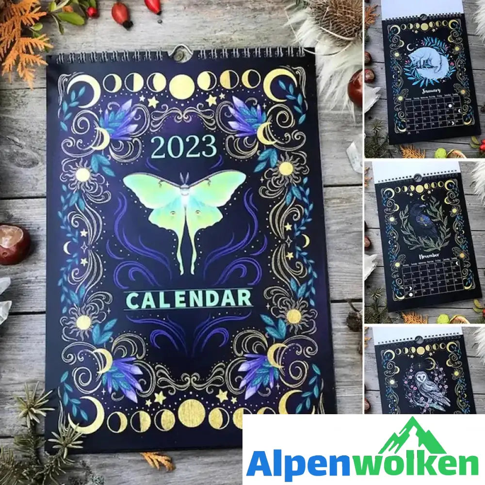 Alpenwolken - 2023 Dunkelelfen-Kalender