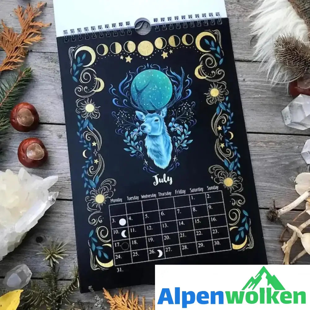 Alpenwolken - 2023 Dunkelelfen-Kalender