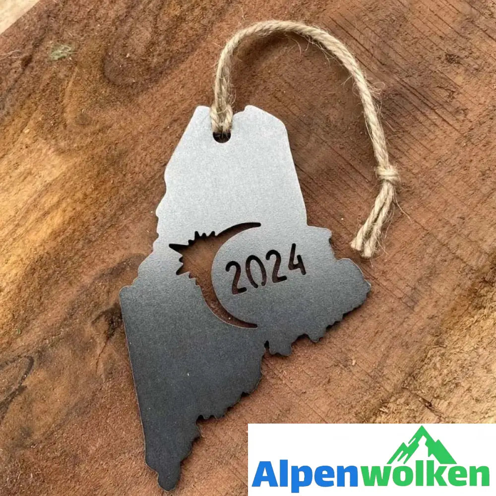 Alpenwolken - 2024 Commemorative Metal Ornament