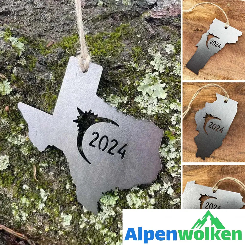 Alpenwolken - 2024 Commemorative Metal Ornament