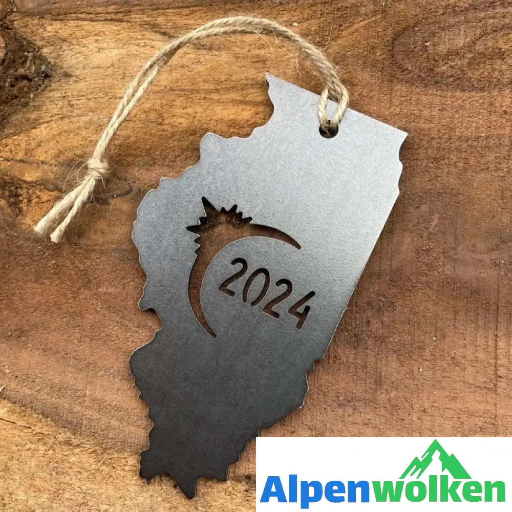 Alpenwolken - 2024 Commemorative Metal Ornament