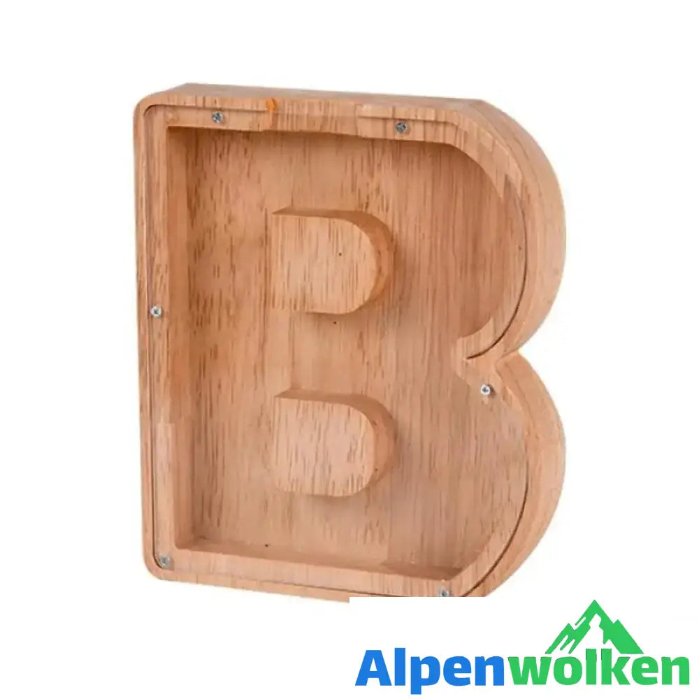 Alpenwolken - 26 Englischem Alphabet Sparschwein B 2 * Alphabet-Aufkleber