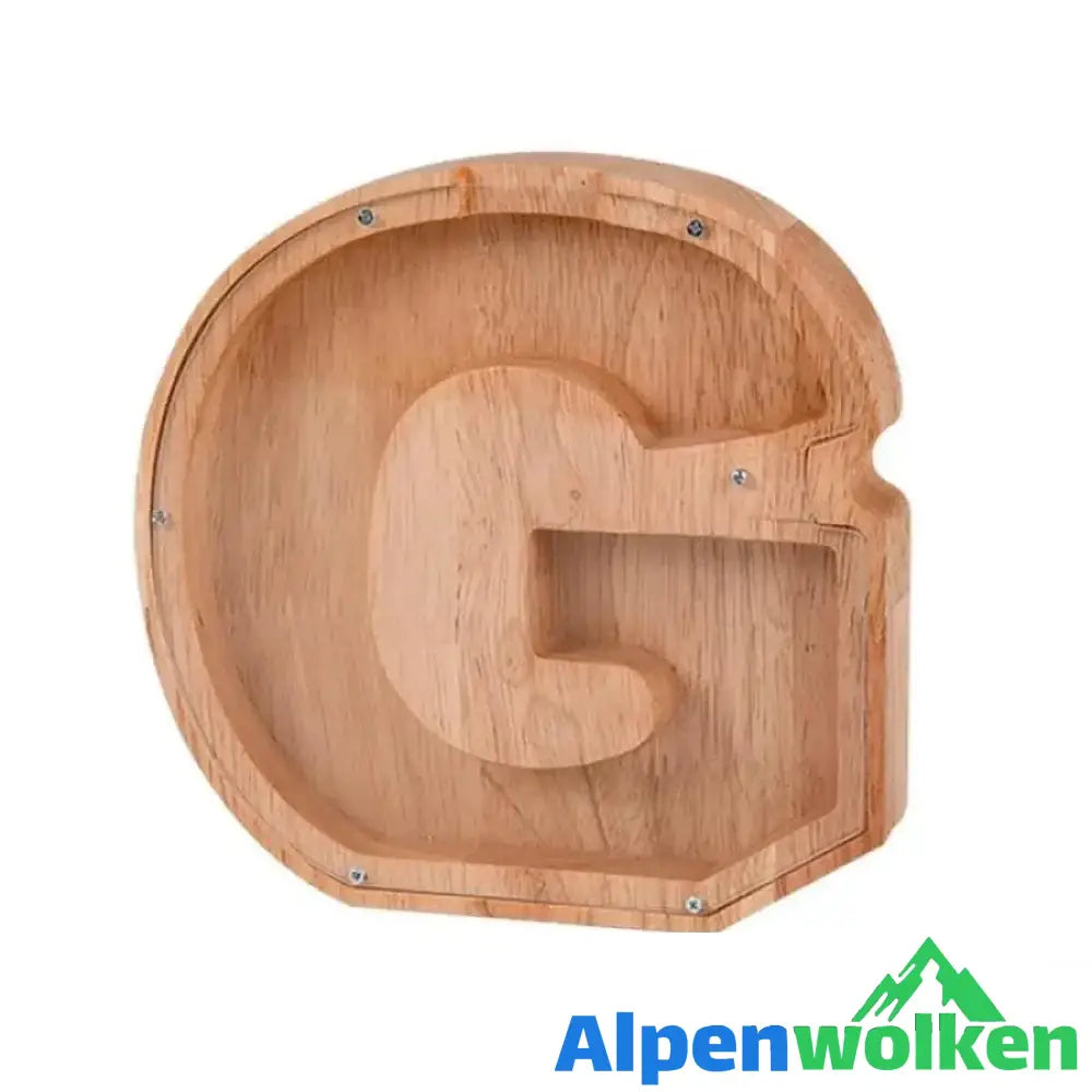 Alpenwolken - 26 Englischem Alphabet Sparschwein G 2 * Alphabet-Aufkleber