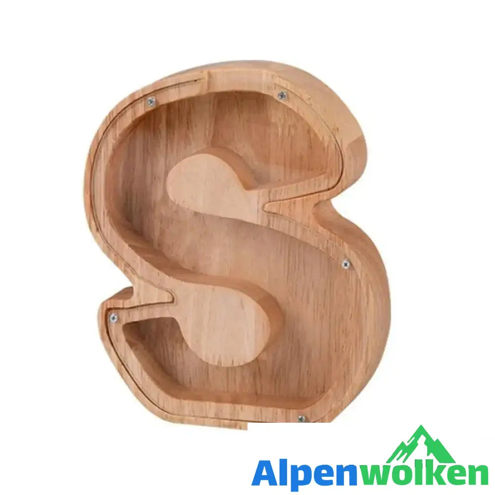 Alpenwolken - 26 Englischem Alphabet Sparschwein S 2 * Alphabet-Aufkleber