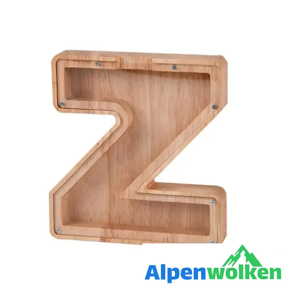 Alpenwolken - 26 Englischem Alphabet Sparschwein Z 2 * Alphabet-Aufkleber