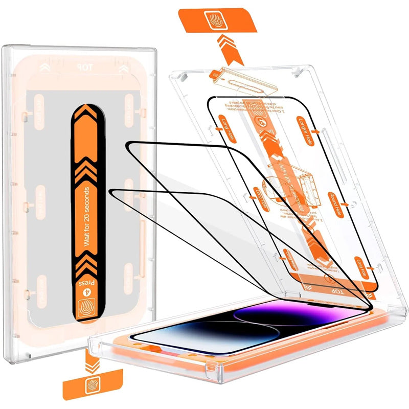 Alpenwolken - Automatisch ausrichtende Displayschutzbox für iPhone