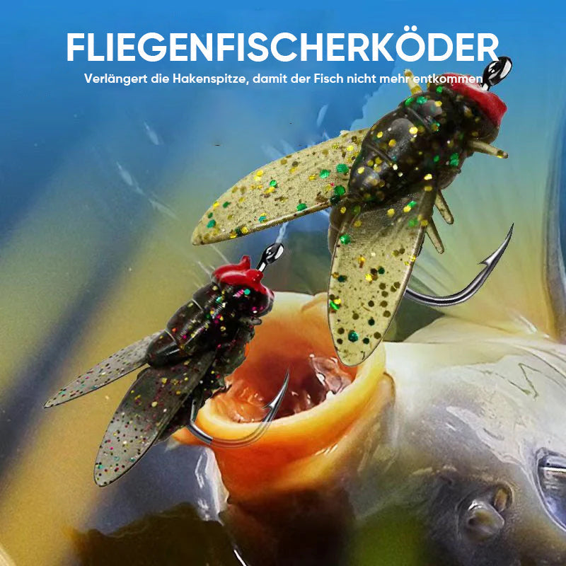 Alpenwolken - Bionischer Köder zum Fliegenfischen