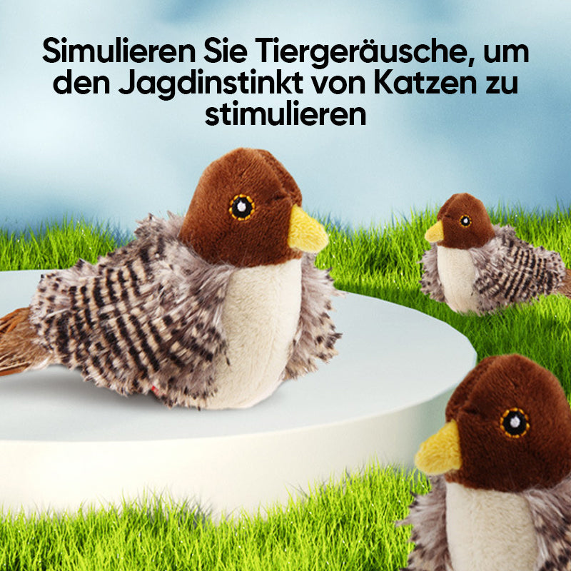 Alpenwolken - Katzenspielzeug - Simulierter zwitschernder Vogel